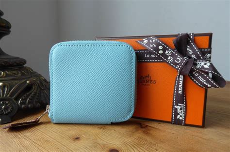 hermes coin purse blue|Hermes pocket organizer.